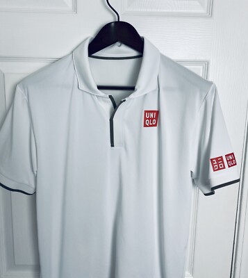 Uniqlo Roger Federer RF 2019 Wimbledon Polo Tennis Shirt
