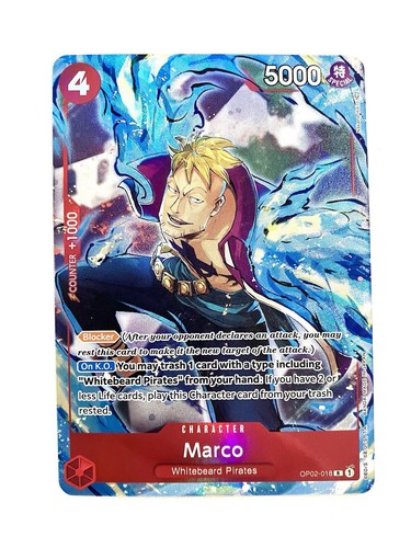 One Piece - Marco Foil - PRB-01 - OP02-018 | eBay