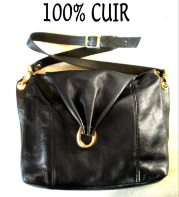 Atelier Calypso France tolle große Tasche 100% Vollleder Lieferung 48HCOLISSI