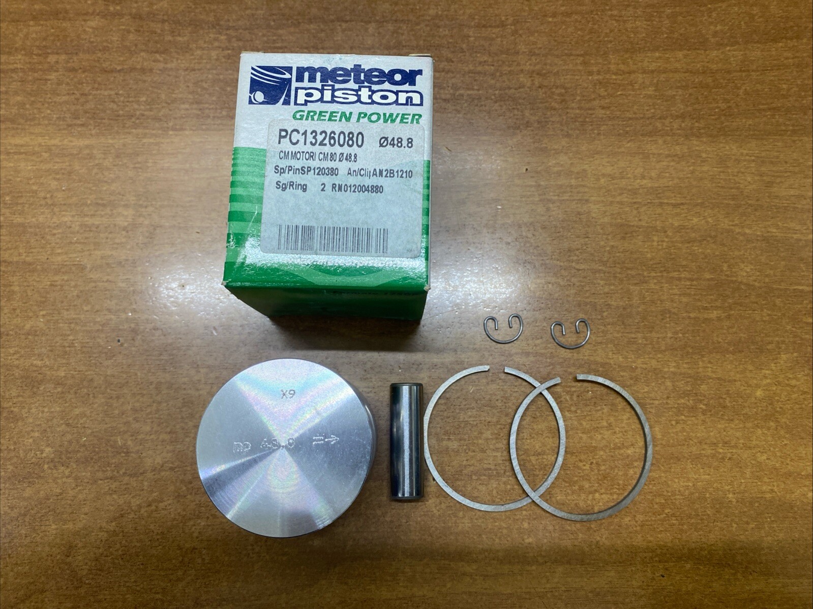 METEOR PISTON CM MOTORI CM 80 MM. 48,8 COD:PC1326080