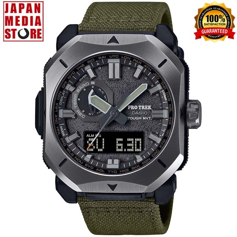CASIO PRO TREK PRW-6900YB-3JF CORDURA Band Radio Solar Analog