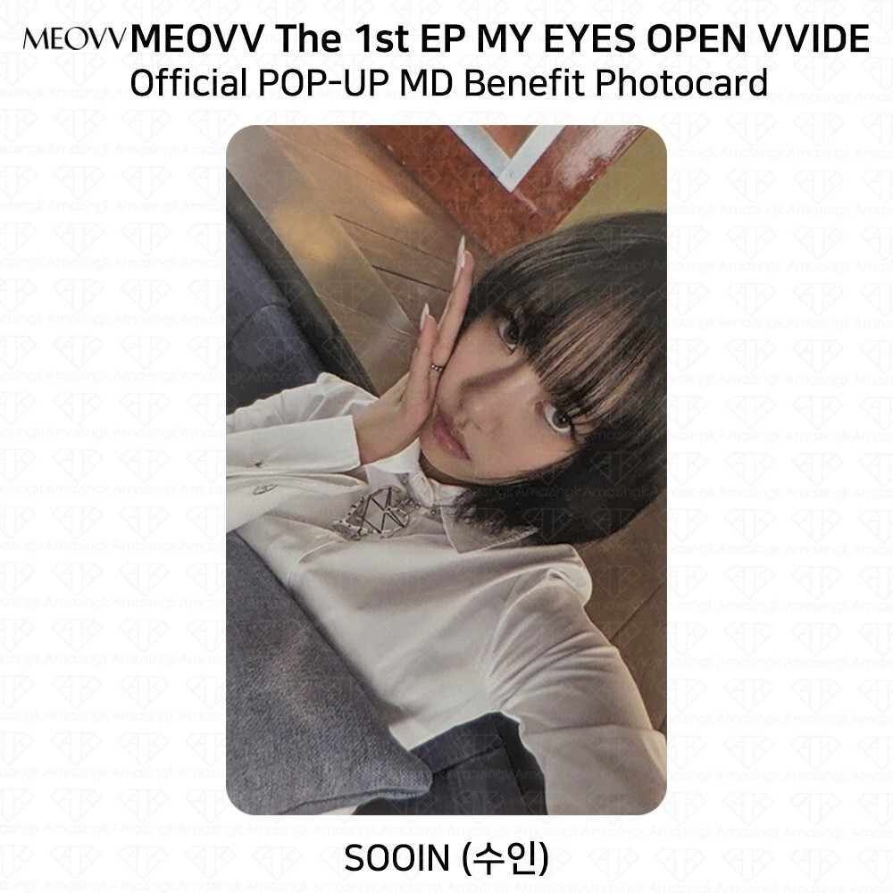 MEOVV The 1st EP Album My Eyes Open Wide Official POP-UP MD