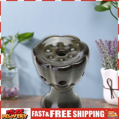 Incense Burner Ceramic Backflow Incense Cone Tower Holder for Home Office Decor 