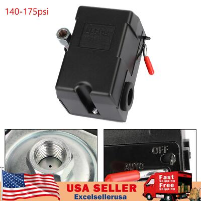 #ad New Pressure Switch Control Air Compressor 140 175 PSI Heavy Duty 26 Amp US $21.89