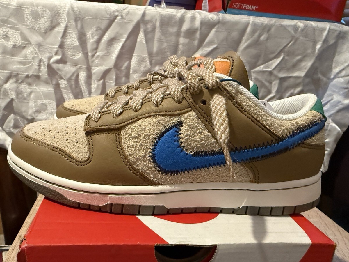 NIKE size? x dunk low DARK DRIFTWOOD DO 6712 200 | eBay UK