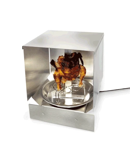 Outdoor Vertical Rotisserie for Gyros, Shawarma, Kababs, Al Pastor, Chicken