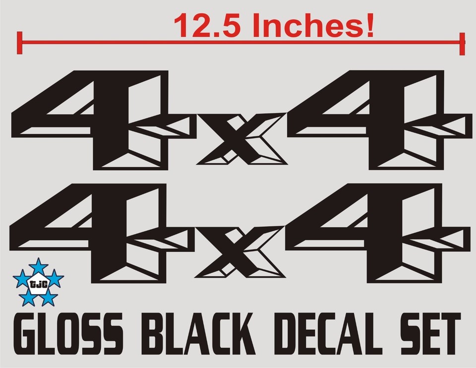 Fx4 Decals F250 4x4 Truck Bed Decals In Matte Black – Set For Ford Super Duty, F-250, F-350 (Left & Right) 4x4 Ford Decals - Foto 13
