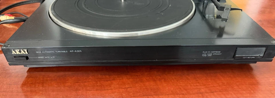 Vintage Akai AP-A305 Semi Automatic Turntable 33/45 Getestet und Getestet. - Bild 2 von 4