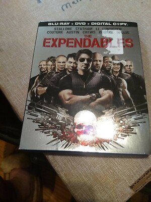 The Expendables (Blu-ray/DVD, 2010, 2 Disc Set)