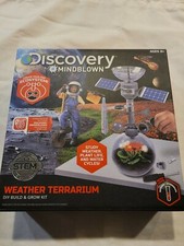 Discovery Kids Mindblown Weather Terrarium DIY Build and Grow Kit, Create