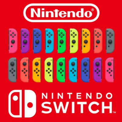 Official Joy Con Nintendo SWITCH Controller AUTHENTIC   OEM Remote USED