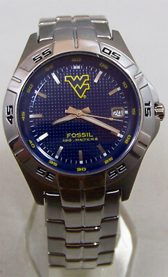 West Virginia Mountaineers Watch Fossil 