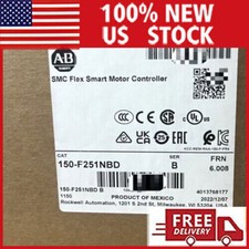2022 New AB 150-F251NBD SMC Flex Smart Motor Controller 150F251NBD In US Stock