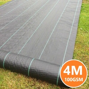 4m Wide Heavy Duty Weed Control Fabric Membrane Garden Landscape Ground Cover Uk Ebay