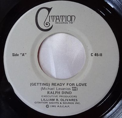 Ralph Dino/ Getting Ready For Love 7 | eBay