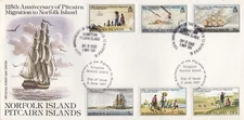 Pitcairn Islands & Norfolk Island 1981 Anniversary of Migration special cover