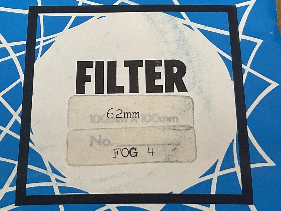 LEE Filter 62mm Fog 4 Soft Focus Lens Filter Photography Effect - Image 2 of 4