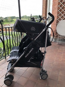 maclaren double umbrella