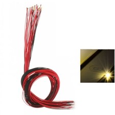 30Pcs 0402 For SMD LEDs Soldered LEDs Mini Bulbs Pre Wired Lights Soldered Lamps