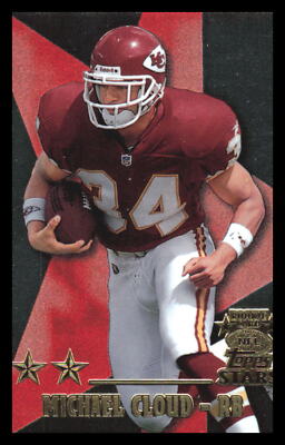 1999 Topps Stars Michael Cloud #51 Two Star Kansas City Chiefs 3N