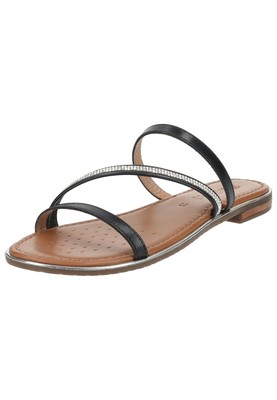Geox Pantoletten Echtleder Schlupfschuh NEU - A-Ware
