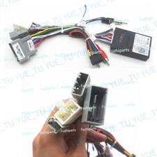 For Honda Civic CRV 2012 15 Radio Stereo Power Harness Cable Wire Can Bus 16Pin