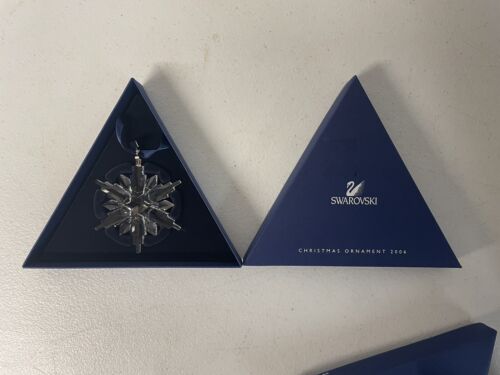 Swarovski Crystal 2006 Annual Christmas Holiday Ornament Star Snowflake in Box - Picture 1 of 2
