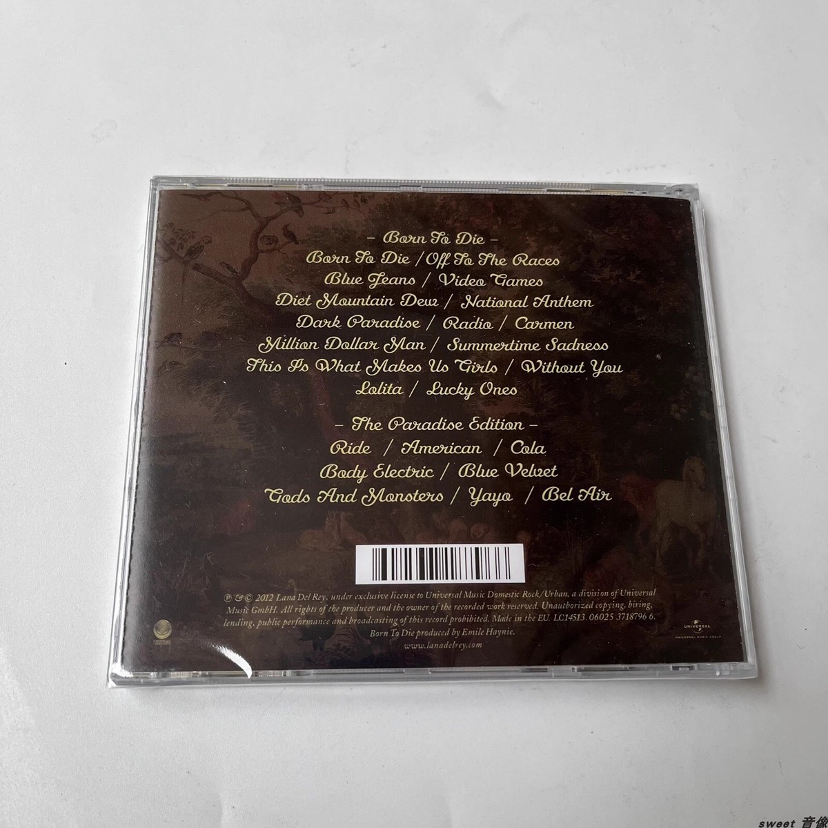 Lana Del Rey Born To Die-The Paradise 2CD Brand-new unopened