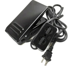 Universal Home Sewing Machine Foot Control Pedal W/Light & Motor Block FC143