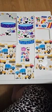 Mrs. Grossman's Bright Sticker Sheets Vintage 1990s Trucks Dinosaurs & More