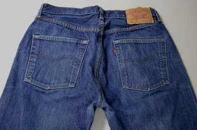 USA Mens LEVIS 501 XX SELVEDGE JEANS vintage size W30 L30 1966 BIG