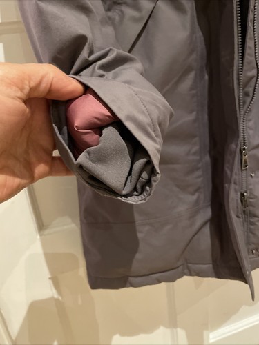 Womens The North Face Arctic Parka Coat Hooded Dryvent Waterproof Down Medium - Picture 8 of 20