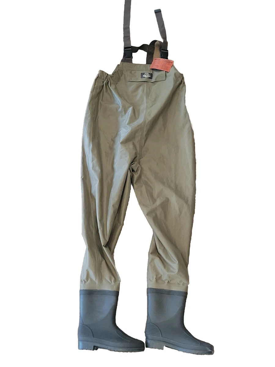 White River Fly Shop Three Forks Lug Sole Chest Waders Mens Size 12 Fishing