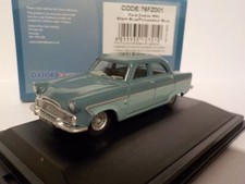Ford Zodiac MK2,  Two tone Blue, Model Cars, Oxford Diecast 1/76 76fz001