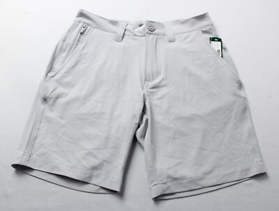 Flag & Anthem Men s Pivot Performance 8  Shorts AC2 Light Gray Size 28 NWT