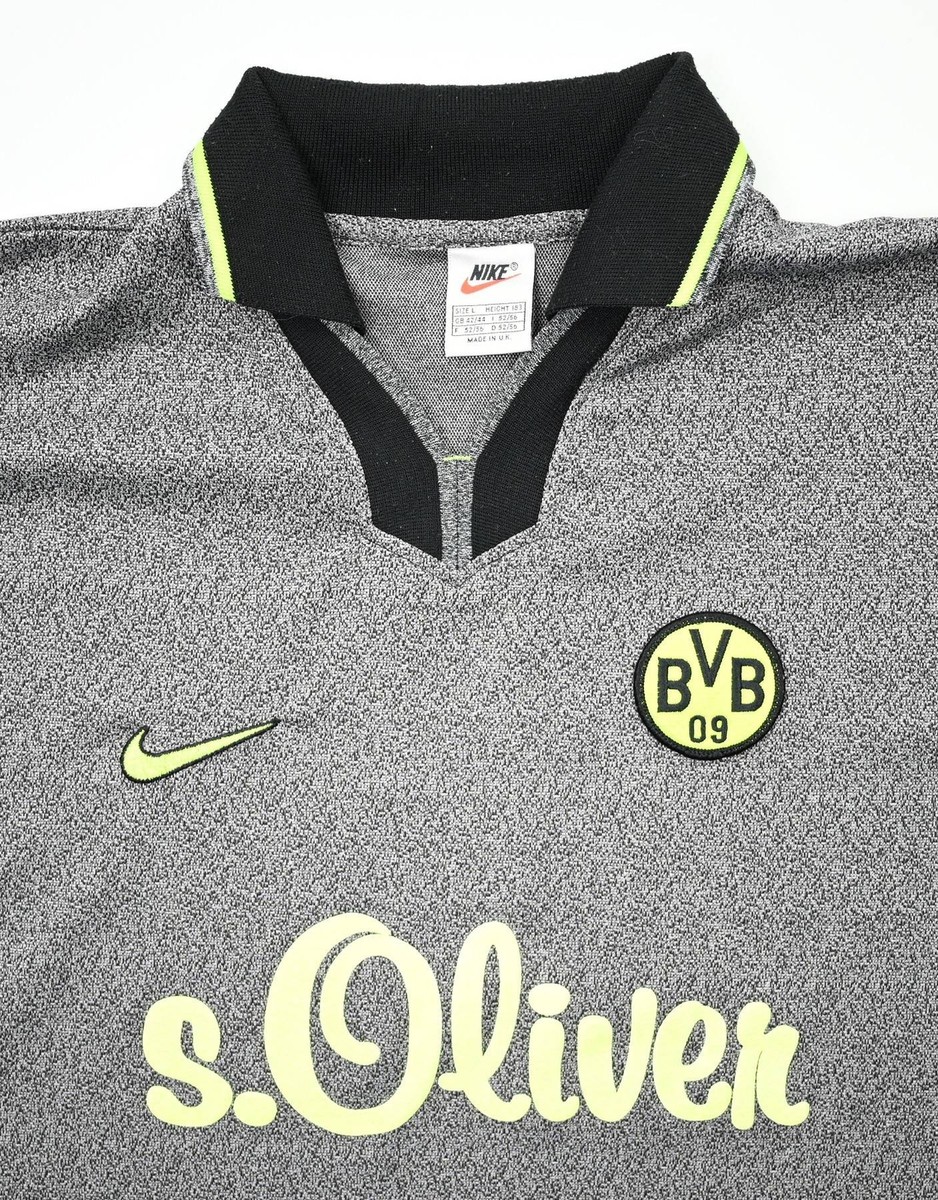 Dortmund 97 sammer ザマー  ユニフォーム NIKE 1996/97 Sammer #6 Borussia Dortmund Vintage Nike Home