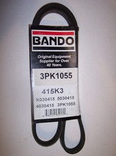 BANDO Rib-Ace Serpentine Belt 3PK1055 Made in the USA