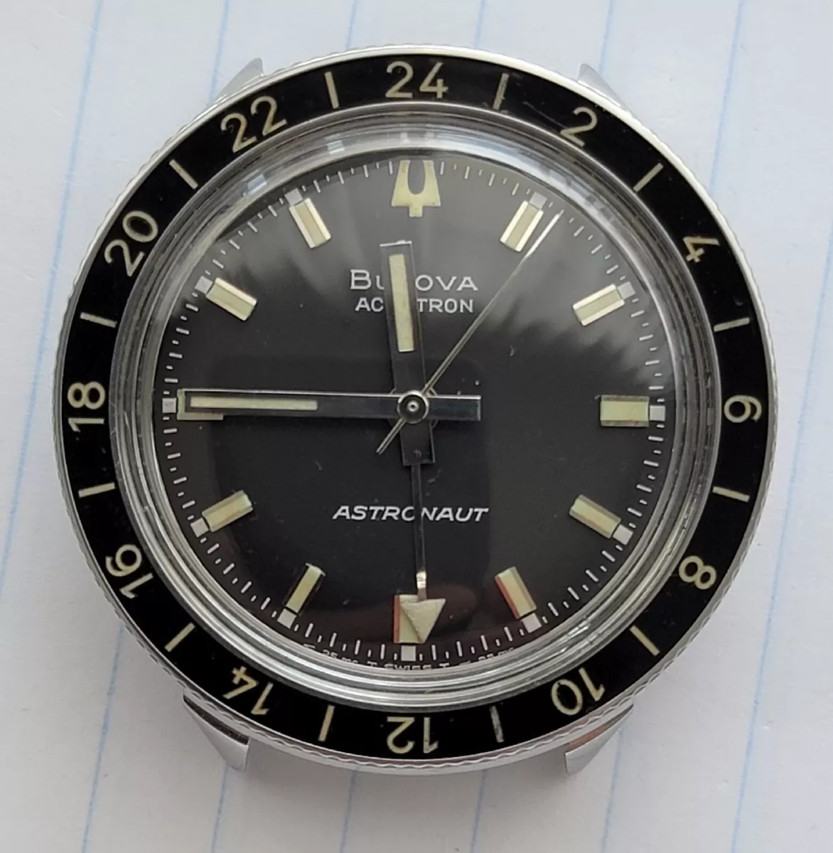 Bulova accutron deals astronaut watch