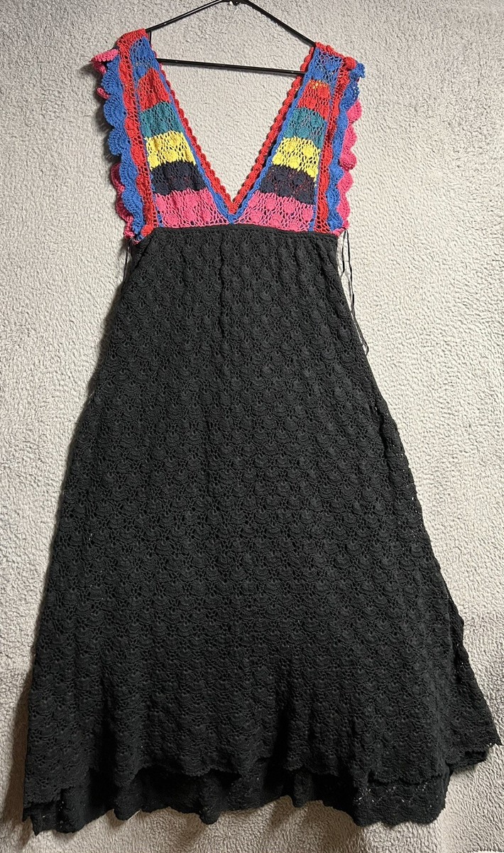zara crochet knit dress limited edition ZARA SHORT CROCHET KNIT DRESS LIMITED EDITION M,L REF. 2142/314