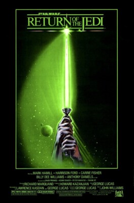 1983 Star Wars Episode VI Return Of The Jedi Movie Poster Print