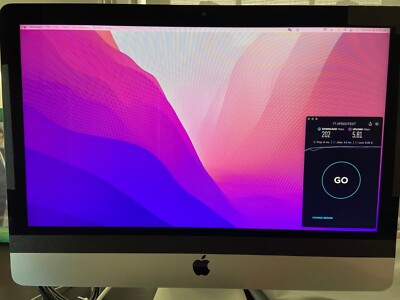 APPLE iMac 21.5-Inch MID 2014 1.4GHz INTEL CORE i5 500GB HDD 8GB