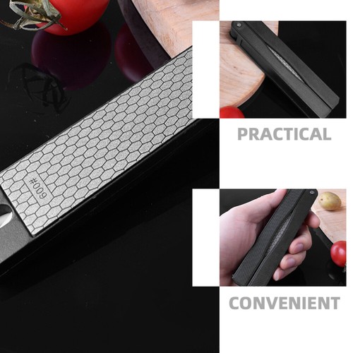Knife Sharpener Pocket Sharpening Stone Convenient Scissor Ergonomic - Picture 8 of 12