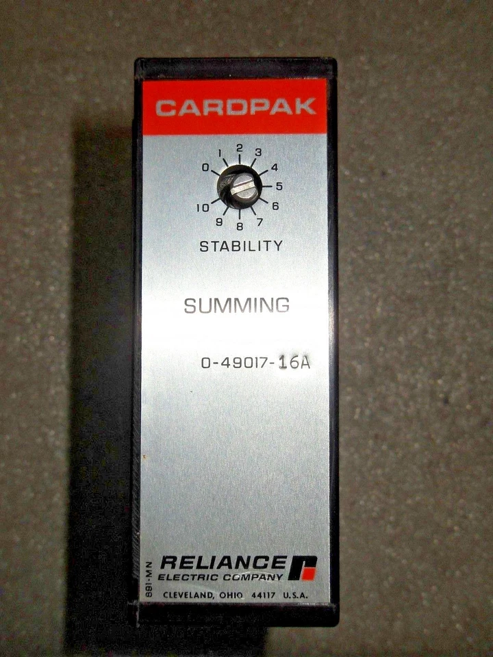 Reliance Electric 0-49017-16A Cardpak Summing Card - Image 2 of 4