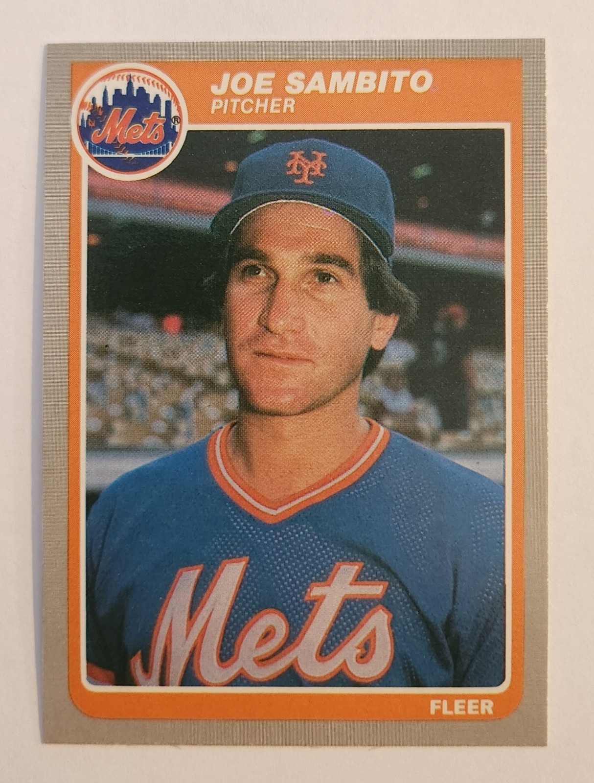 1985 Fleer Update - Joe Sambito #U-96
