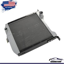 1347609C1 3 Row Aluminum Radiator For Case Skid Loader 1840 1845C Skid Steer