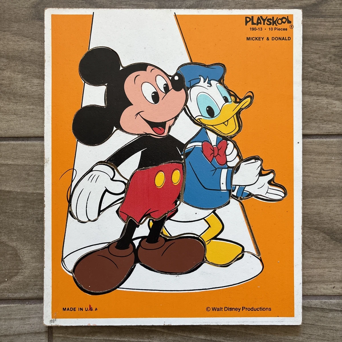 Mickey Mouse & Friends Vintage Puzzles for sale | eBay