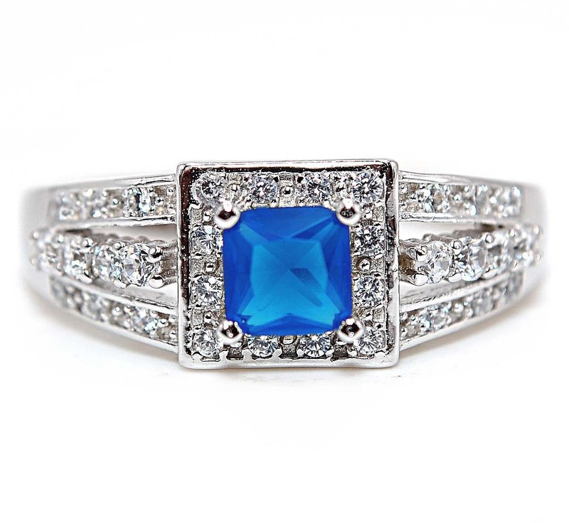 3CT Heat Treated Kyanite 925 Sterling Silver Ring Jewelry Sz 9