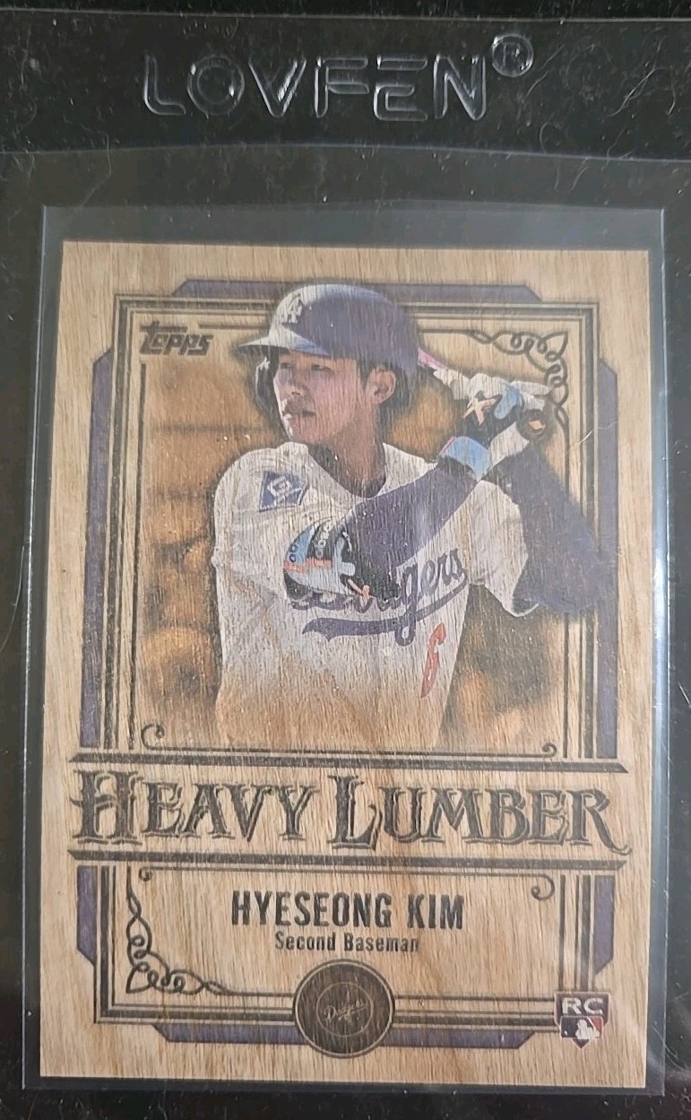 2025 Topps Update Hyeseong Kim Heavy Lumber SSP #HL-65 Centered