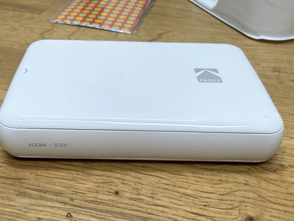 Kodak Step Mobile Instant Photo Printer Portable Zink 2x3" Mini Printer Clean