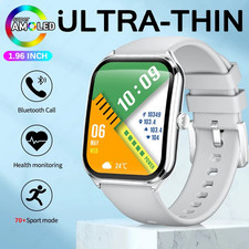 UltraThin Reloj Inteligente Para Mujer MT61 Pantalla AMOLED 1.96″